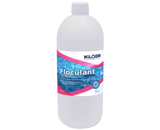 Floculant lichid pentru piscina Kloer, 1 litru